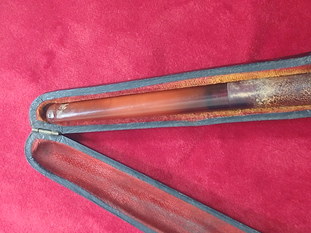 Pipe en écume de mer à talon ancienne