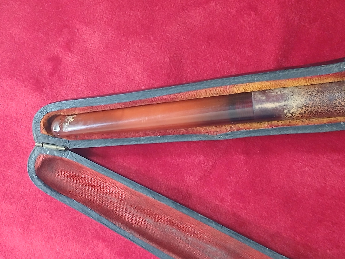 Pipe en écume de mer à talon ancienne