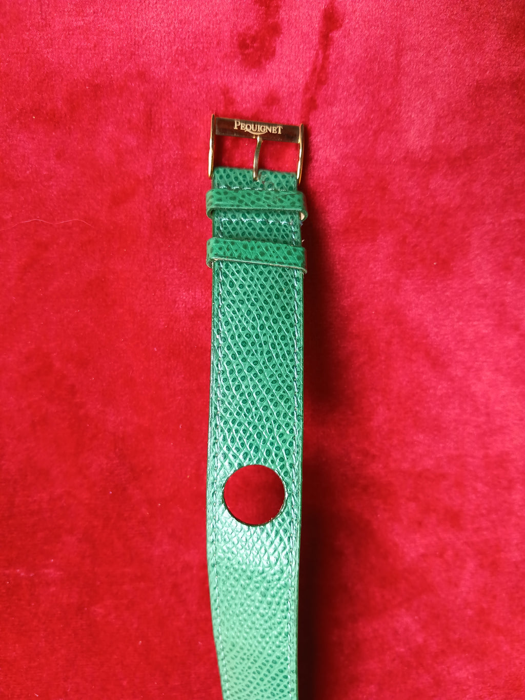 Bracelet cuir montre femme  pequignet cameleone