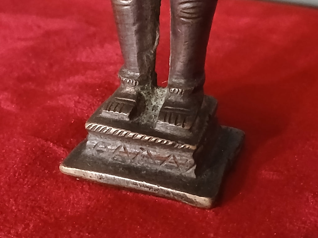 Statuette Bronze Poupée Fertilité Marapachi.