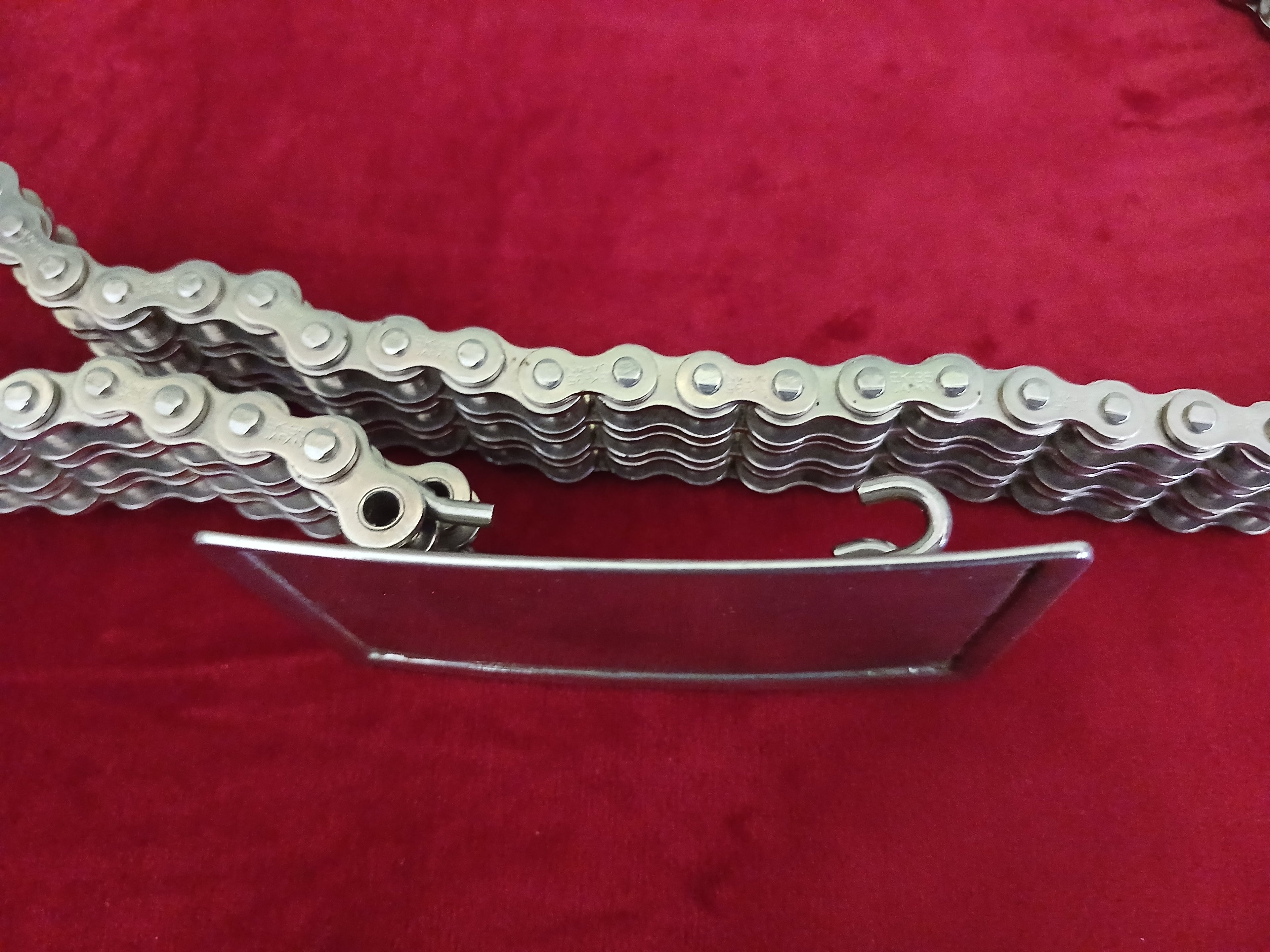 ceinturon de moto vintage 70's  / 80's  Triplex