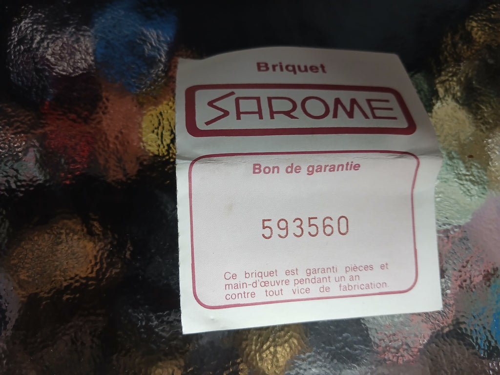 Briquet électronique piézoélectrique Sarome japonais des années 1980,