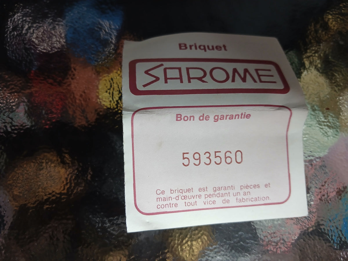 Briquet électronique piézoélectrique Sarome japonais des années 1980,
