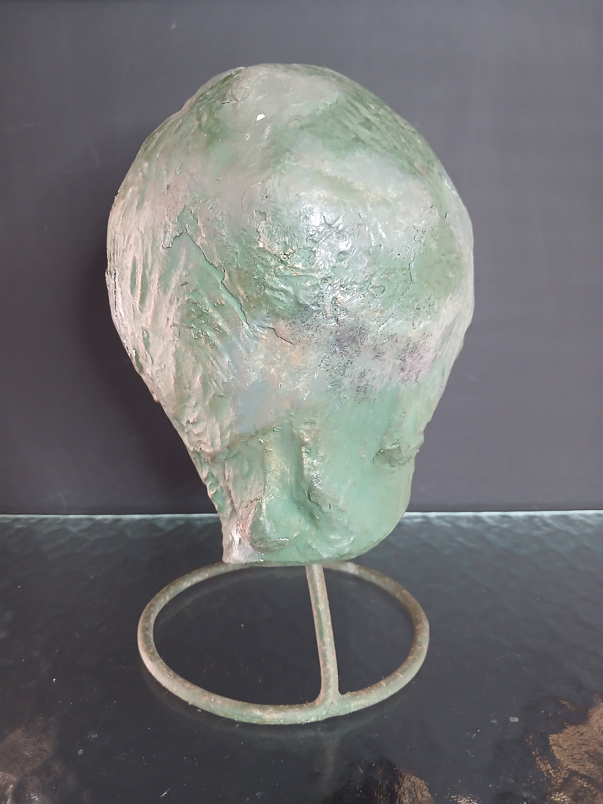 Buste de tête d'enfant de  Hély (1937-2009)
