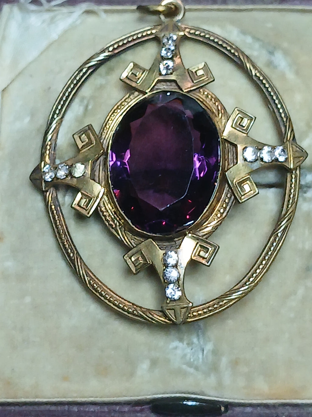 pendentif ancien de style néo-étrusque   1880