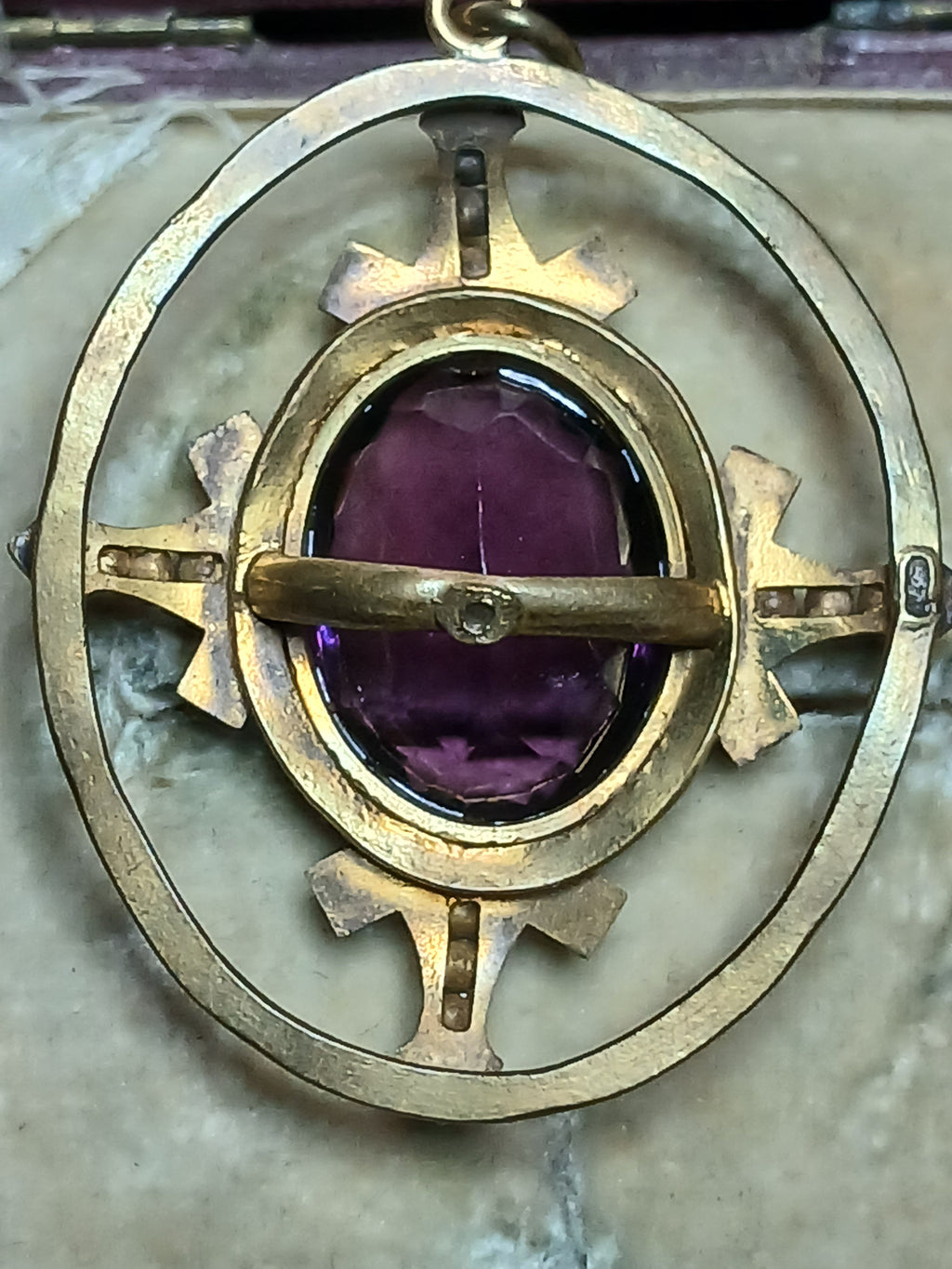 pendentif ancien de style néo-étrusque   1880