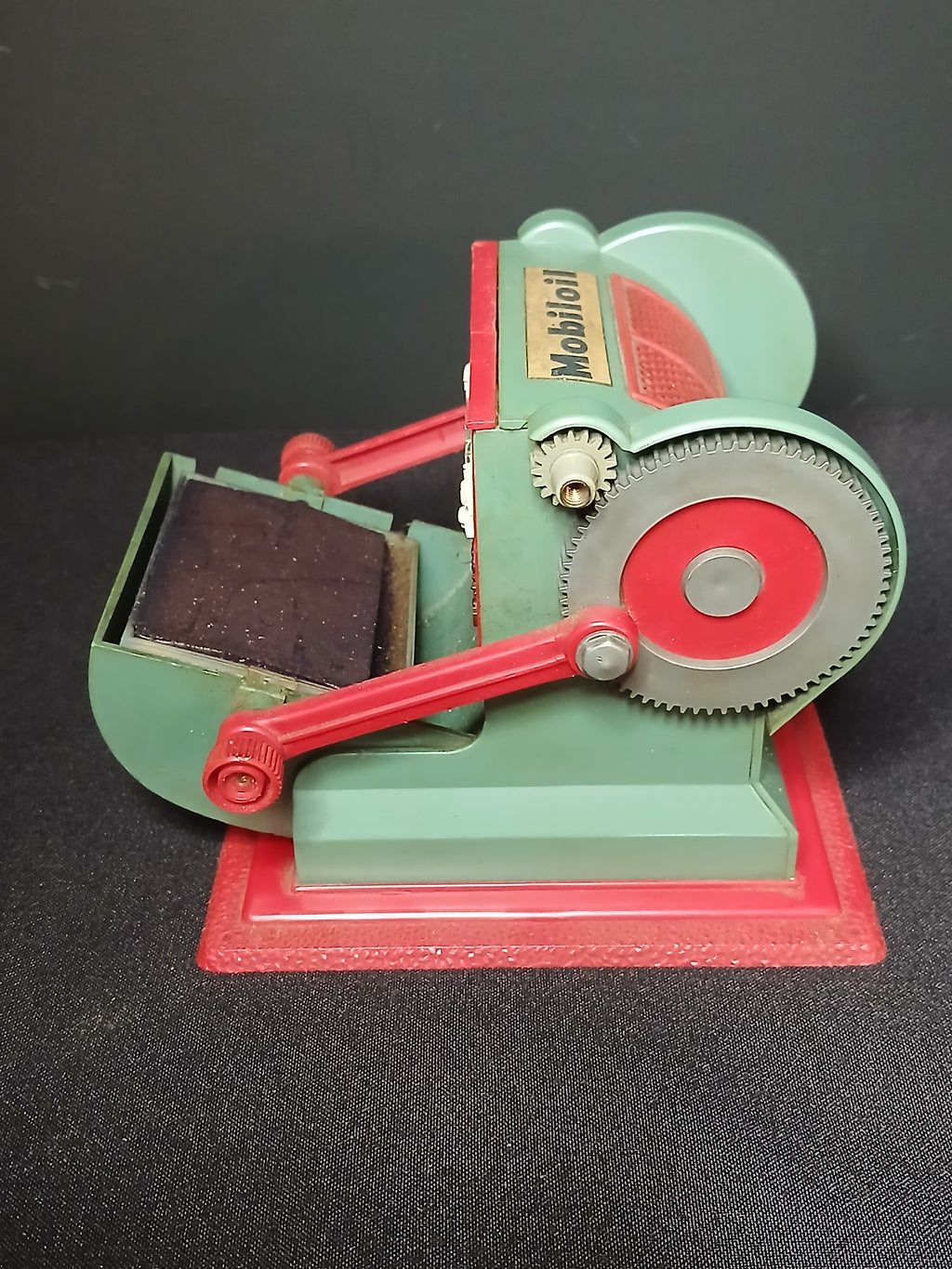 Rare jouet vintage Mobiloil, 1950-1960