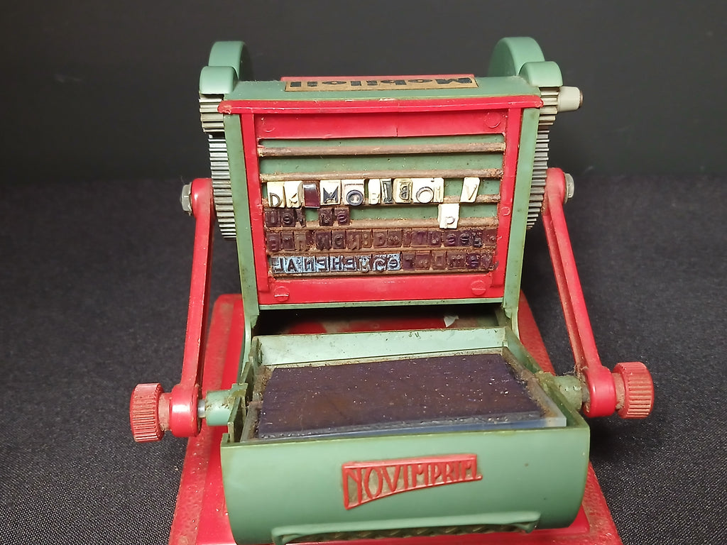 Rare jouet vintage Mobiloil, 1950-1960
