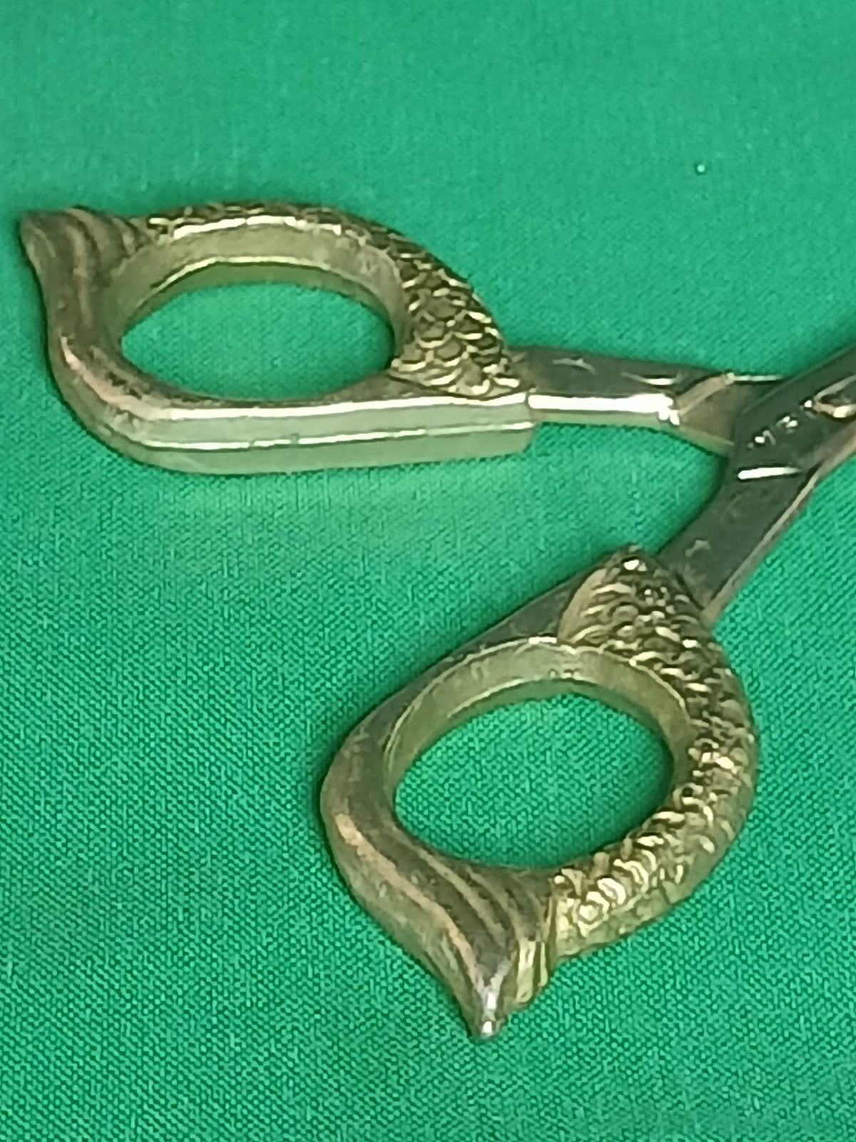 Paire de ciseaux de broderie  en forme de cigogne  usa
