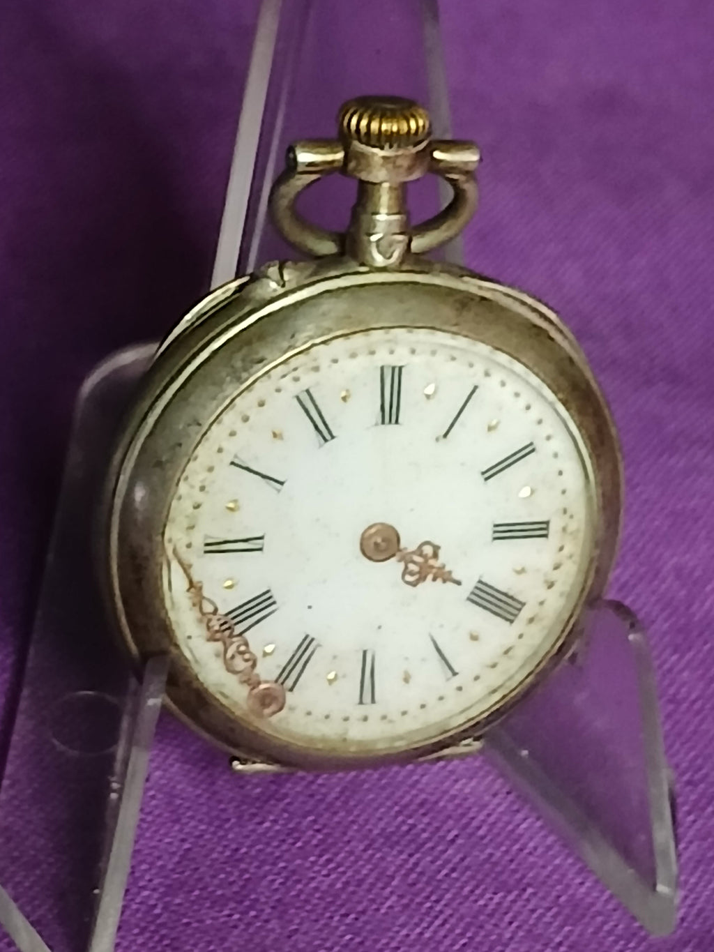 Montre de gousset mécanique, vers 1900.