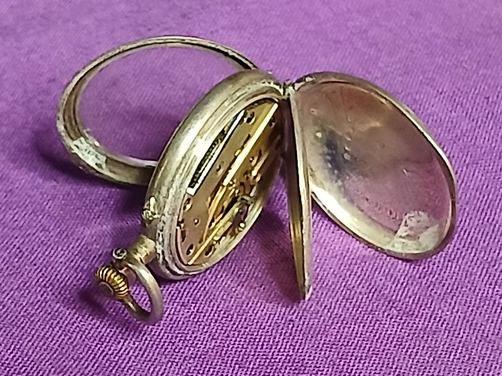 Montre de gousset mécanique, vers 1900.