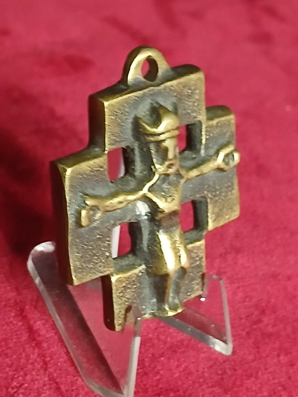 insigne scout en bronze Signé Elie Pellegrin 1910-1930
