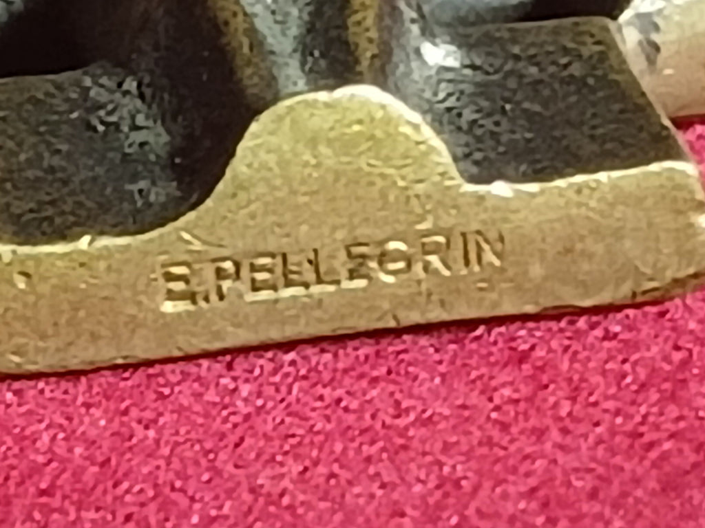 insigne scout en bronze Signé Elie Pellegrin 1910-1930