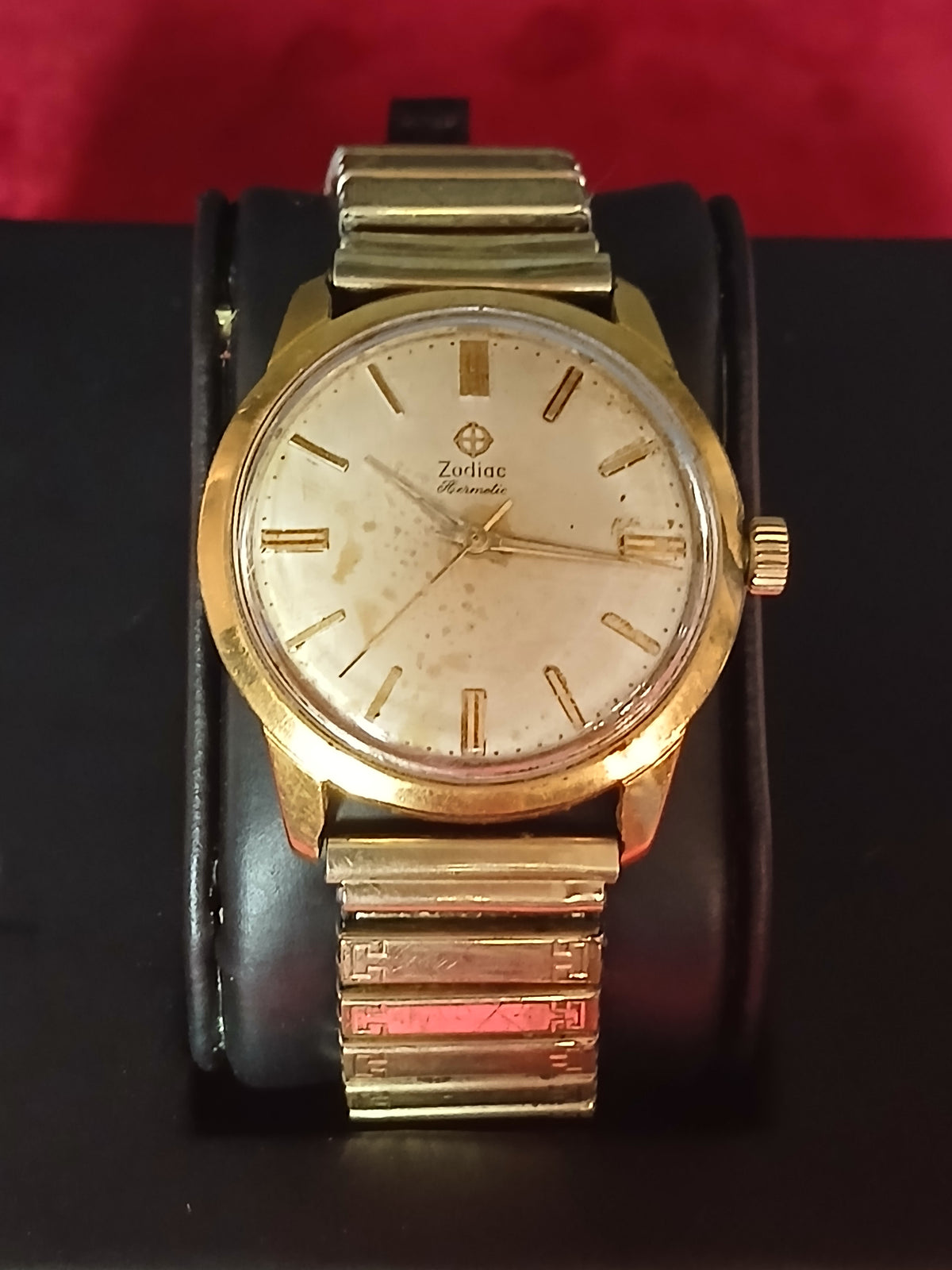 Montre Zodiac mécanique ancienne 1950-1960