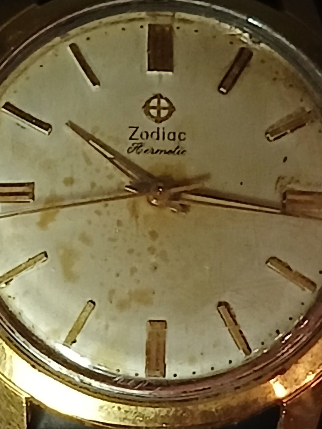 Montre Zodiac mécanique ancienne 1950-1960
