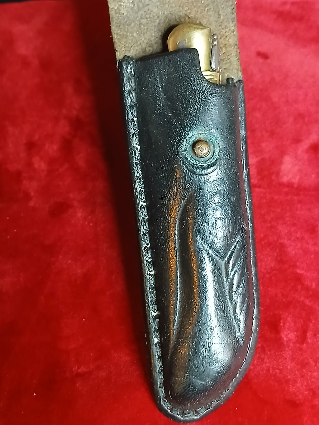 couteau laguiole ancien  1970 - 1980 avec son étui