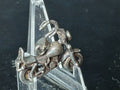 pendentif vintage harley davidson custom en argent