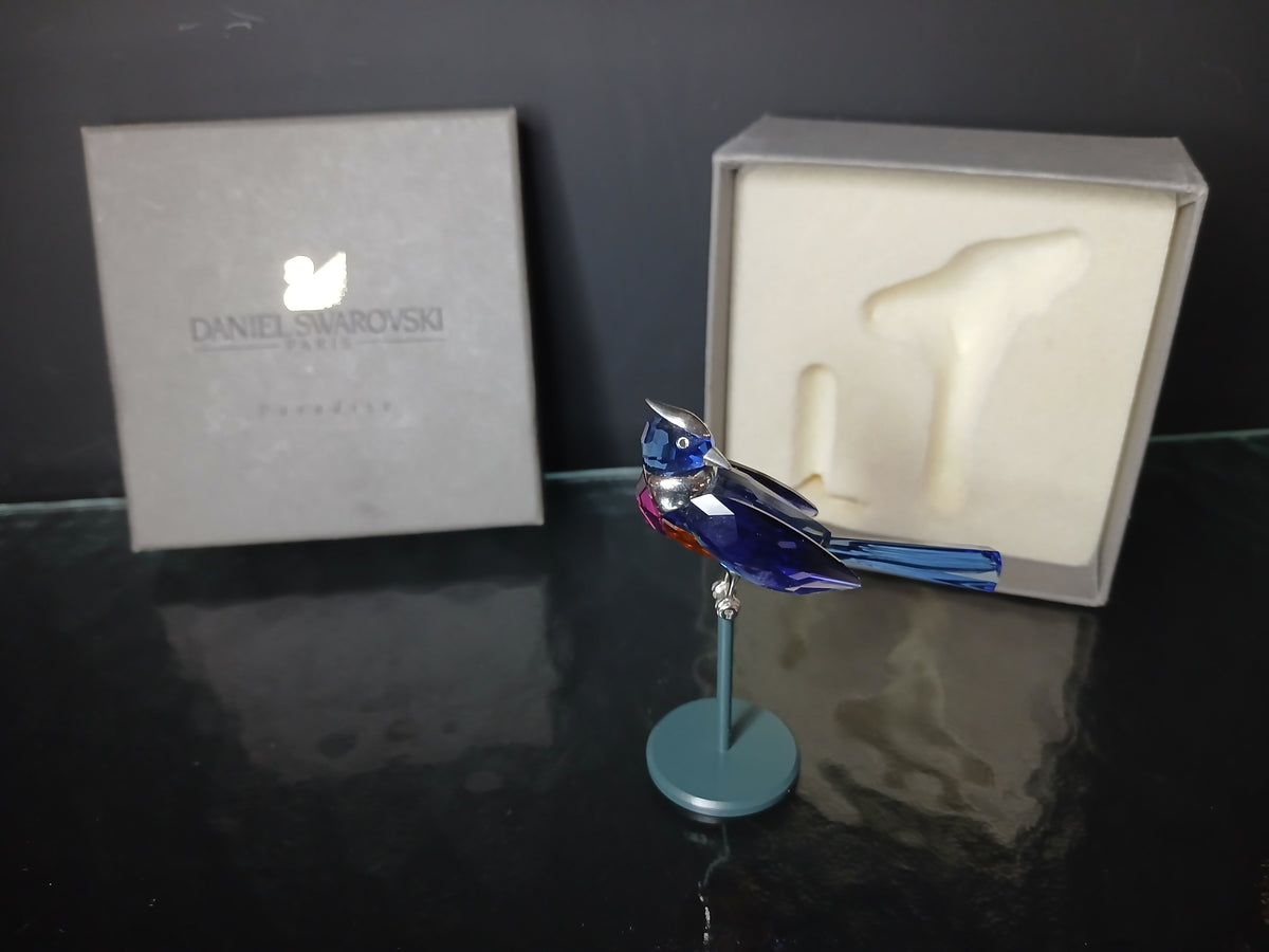 Figurine cristal Swarovski Benua Saphir Foncé de la collection Crystal Paradise