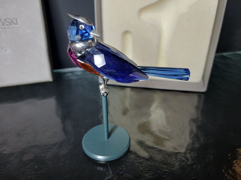 Figurine cristal Swarovski Benua Saphir Foncé de la collection Crystal Paradise