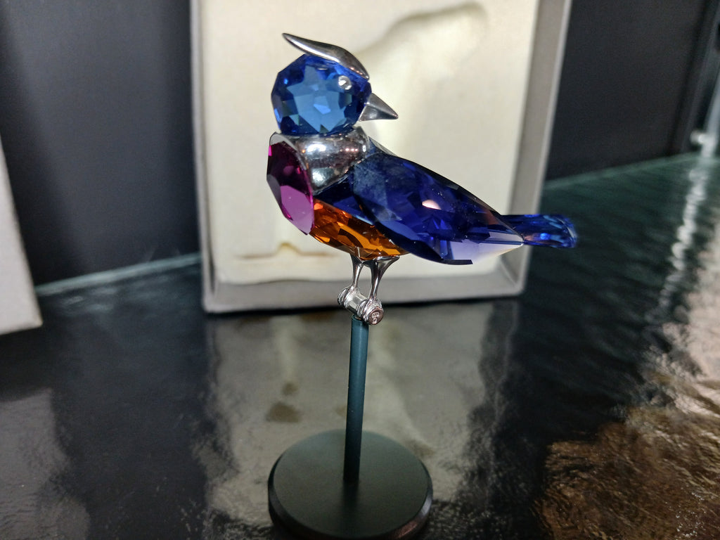 Figurine cristal Swarovski Benua Saphir Foncé de la collection Crystal Paradise