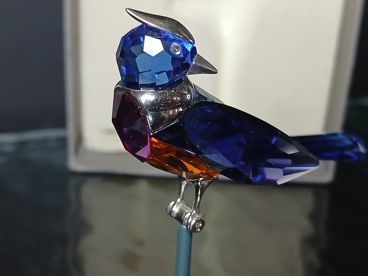 Figurine cristal Swarovski Benua Saphir Foncé de la collection Crystal Paradise
