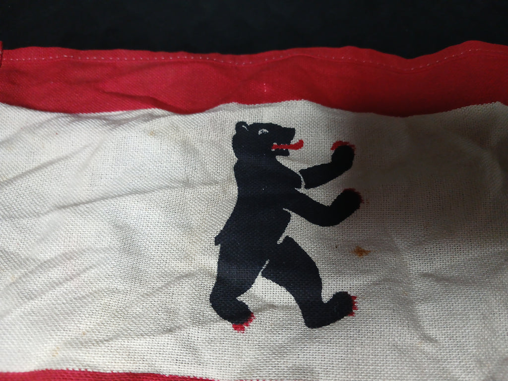 Ancien drapeau de Berlin de bateau, 1950
