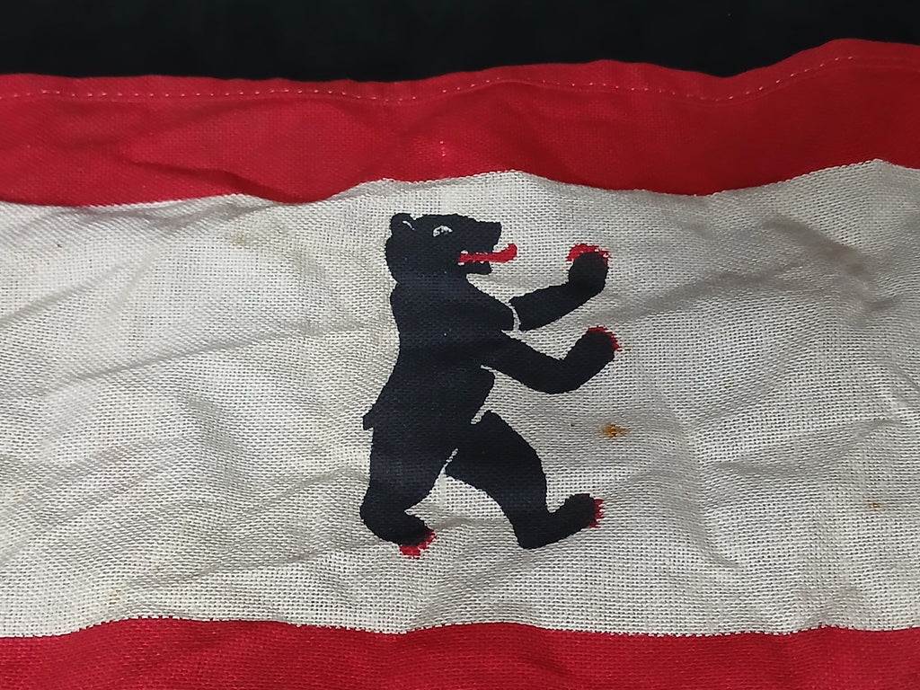 Ancien drapeau de Berlin de bateau, 1950