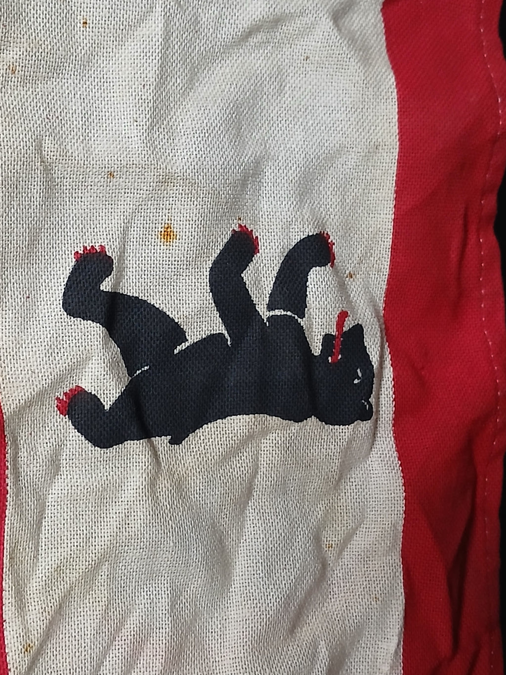 Ancien drapeau de Berlin de bateau, 1950