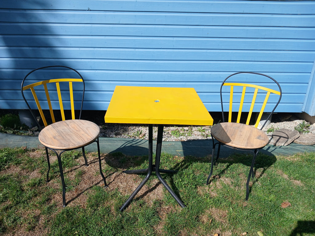 Ensemble de bistrot vintage années 1950-1960